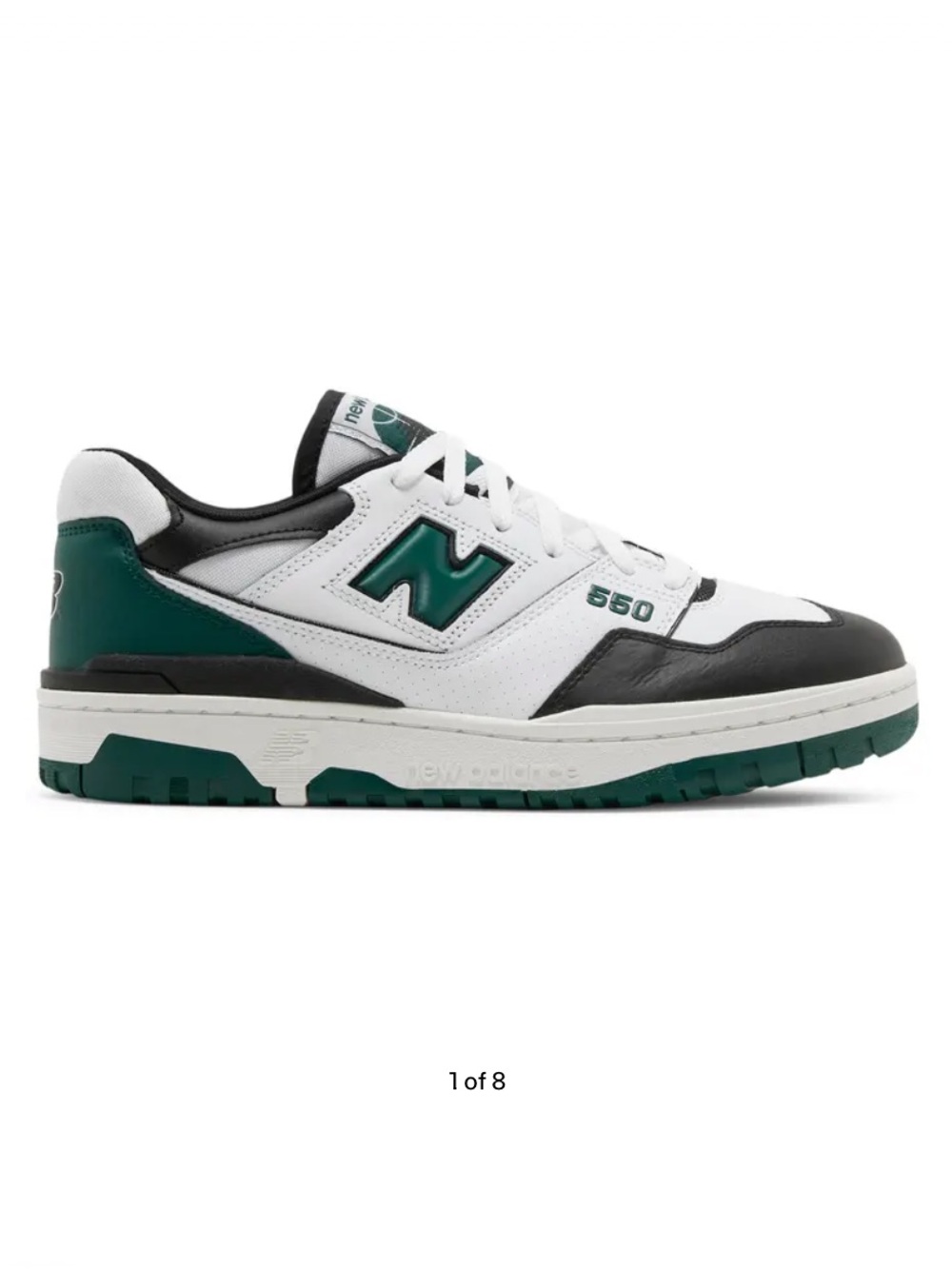 New Balance 550 'Shifted Sport Pack - Green' 2021 - Size 7.5
